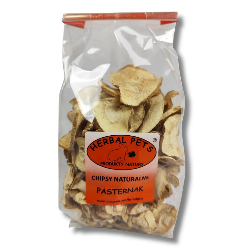 Herbal Pets chipsy naturalne dla gryzoni pasternak