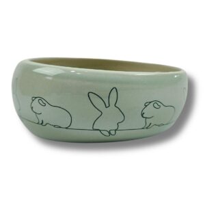 Miska ceramiczna dla gryzonia Zolux COSY 250ml zielona