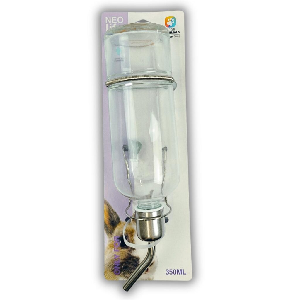 Poidełko szklane dla królika Zolux NEOLIFE 350 ml duże poidło