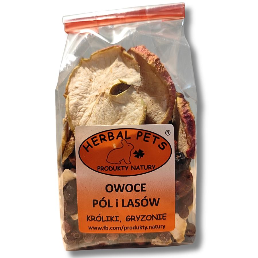 Suszone owoce dla gryzoni Herbal Pets Owoce Pól i Lasów